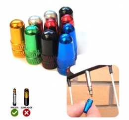 Bike-Cycle-Bicycle Presta High Aluminilum Pressure Valve Caps  AC001