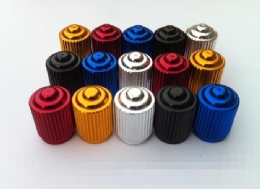 BIKE/CAR TECHNOLOGY TOP QUALITY ALLOY COLOR DUST CAPS AC0011