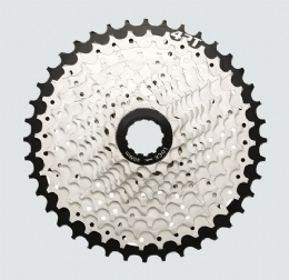 CS51142T 10SP CHROME CASSETT/BK