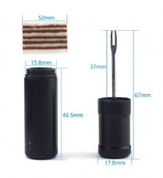 BICYCLE TYRE REPAIR FORK with small parts